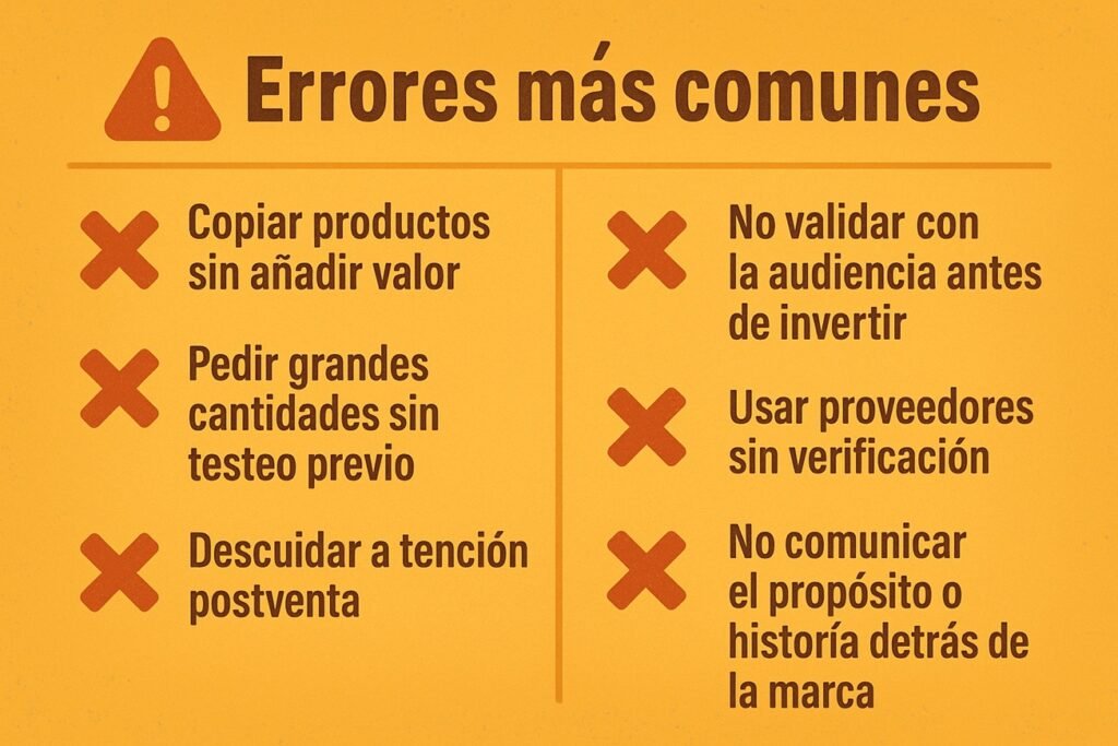 errores